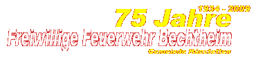 75 Jahre Feuerwehr Bechtheim